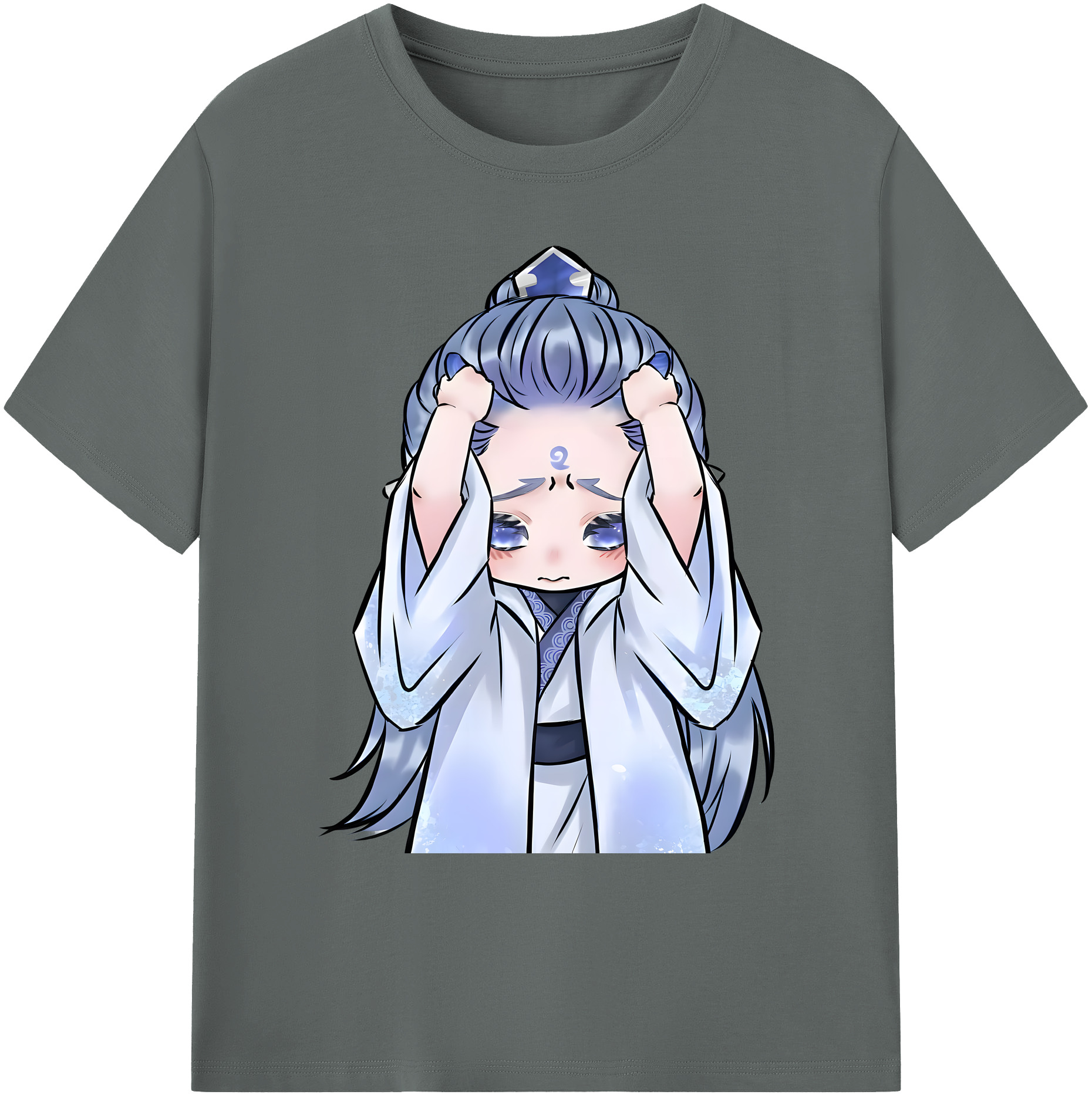 （画像用） Ne Zha 2 ナタ 魔童の大暴れ 綿100％ メンズ半袖Tシャツ｜肌触りやわらか＆通気性